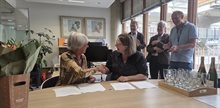 Utrecht partnership TNO-GDN and Utrecht University - moment of signing