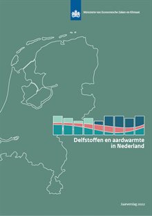 Omslag Jaarverslag ‘Defstoffen en aardwarmte in Nederland’ 2022