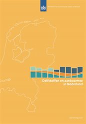 Omslag van het jaarverslag ‘Delfstoffen en aardwarmte in Nederland’ 2021