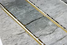 Overview of impregnated drillings showing trace fossils.